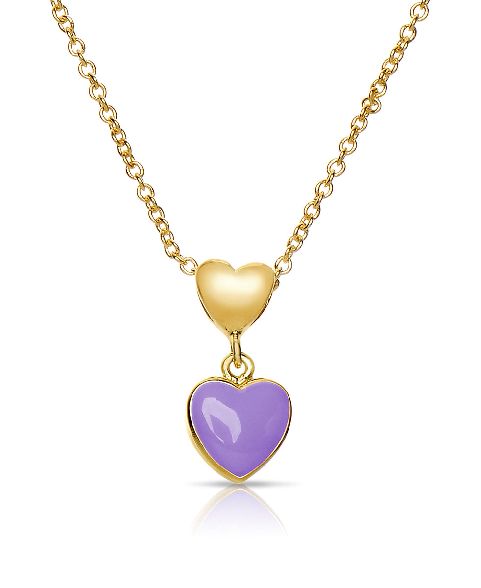 Heart Lock & Key Pendant (Double-Sided) – Lily Nily