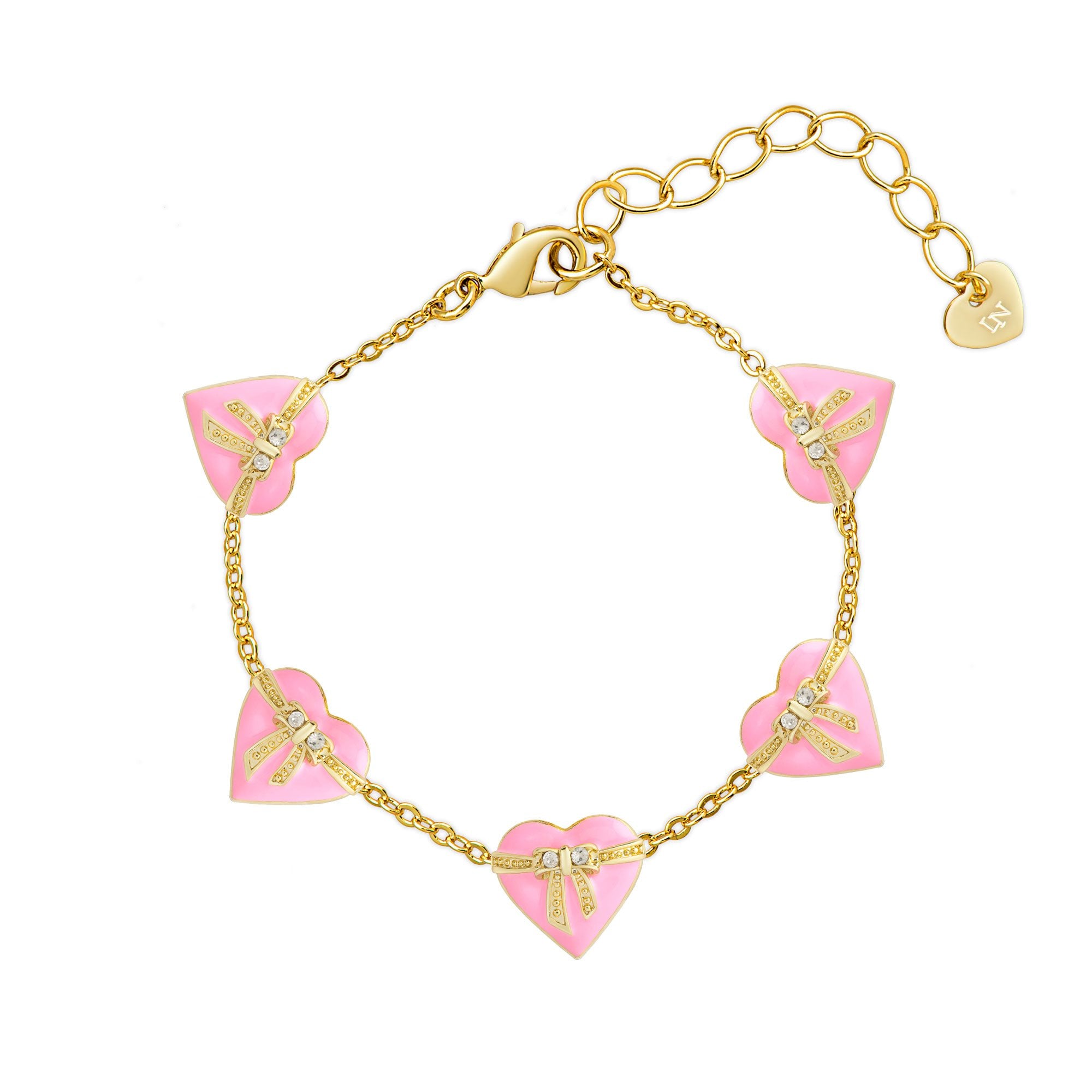 Louis Vuitton Sweet Monogram Charm Bracelet - Gold, Gold-Tone